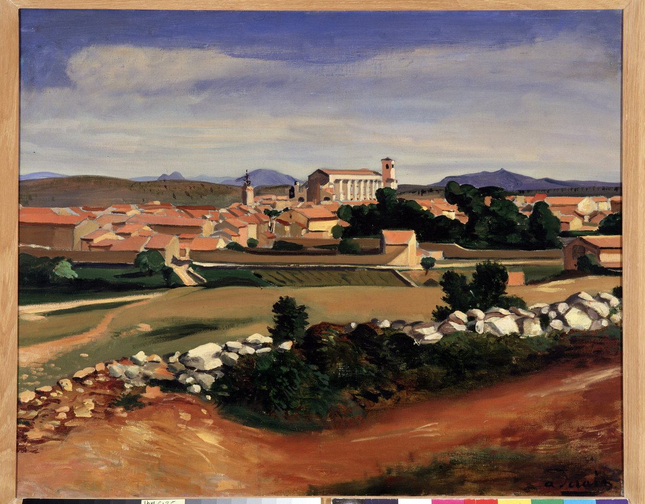 Landschaft von Saint Maximin von Andre Derain
