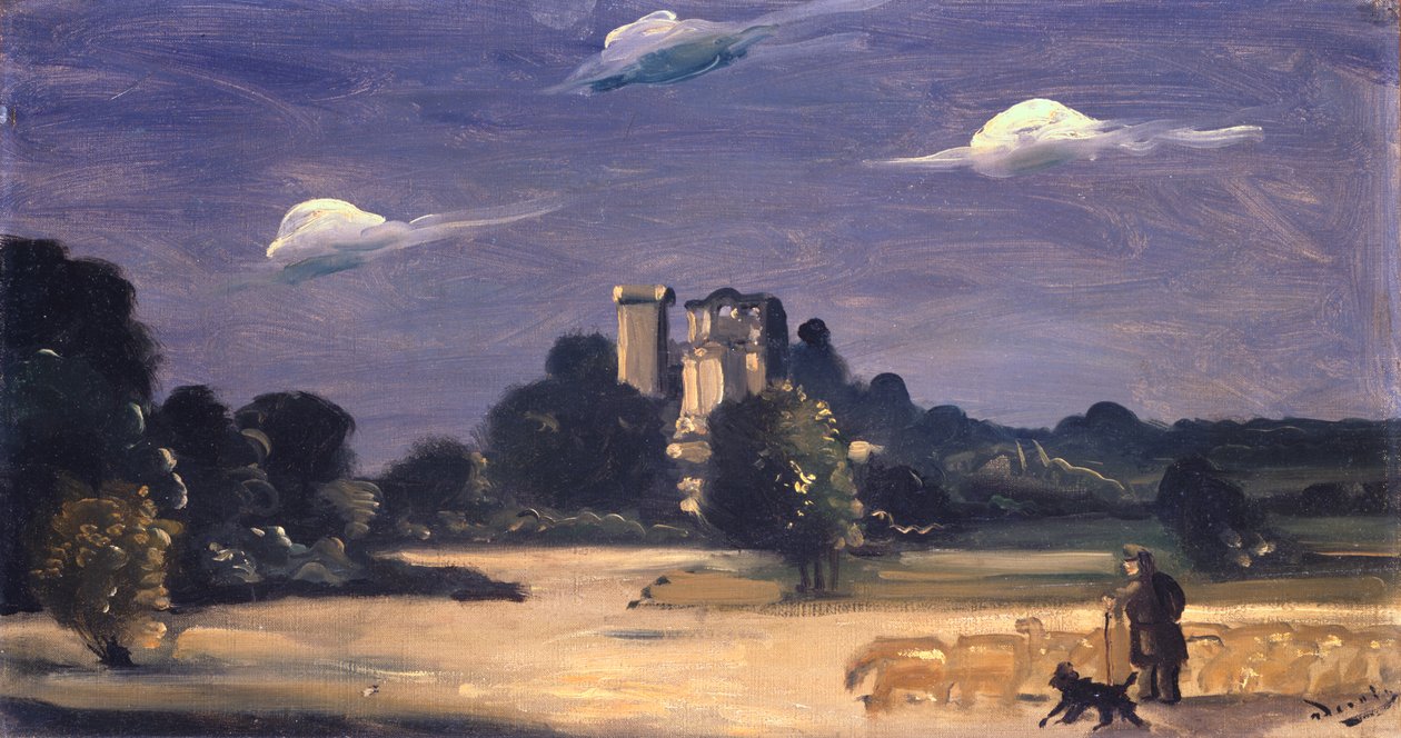 Landschaft mit einem Schäfer von Andre Derain