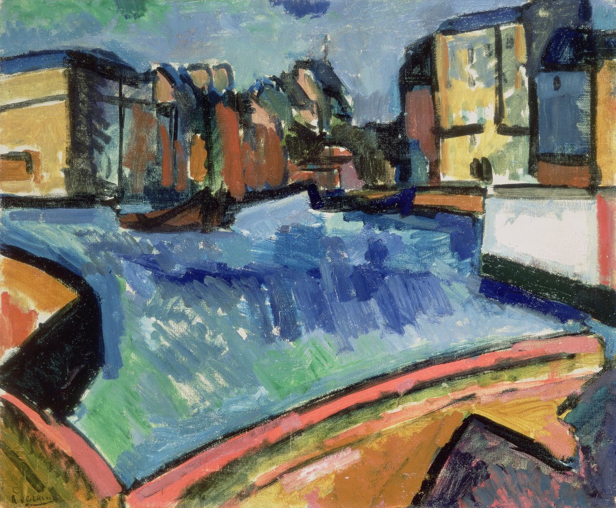 Der Hafen von Le Havre von Andre Derain
