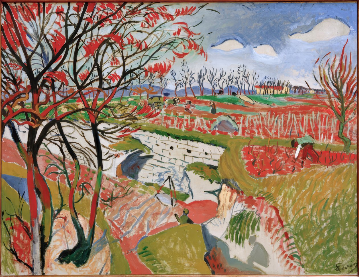 Die Weinberge im Frühling von Andre Derain
