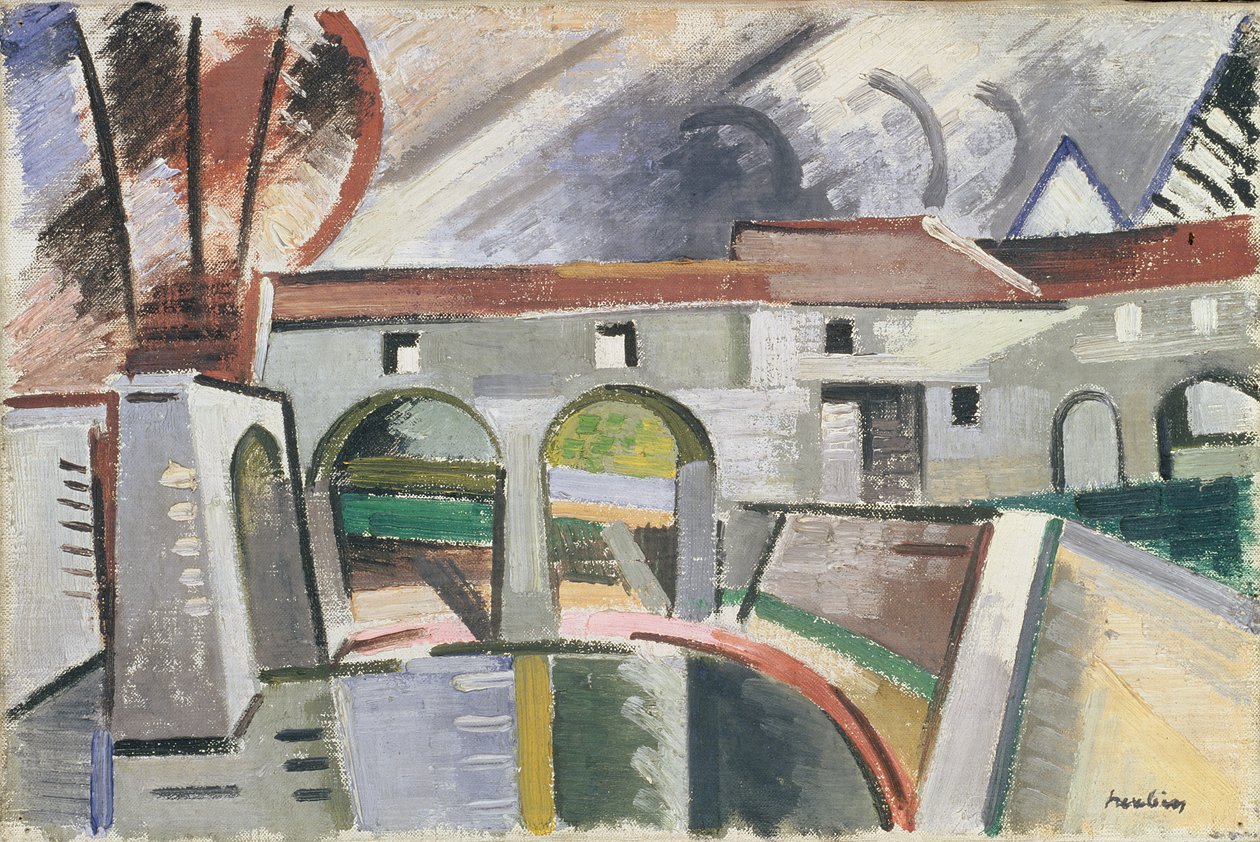 Mühle an der Marne von Andre Derain
