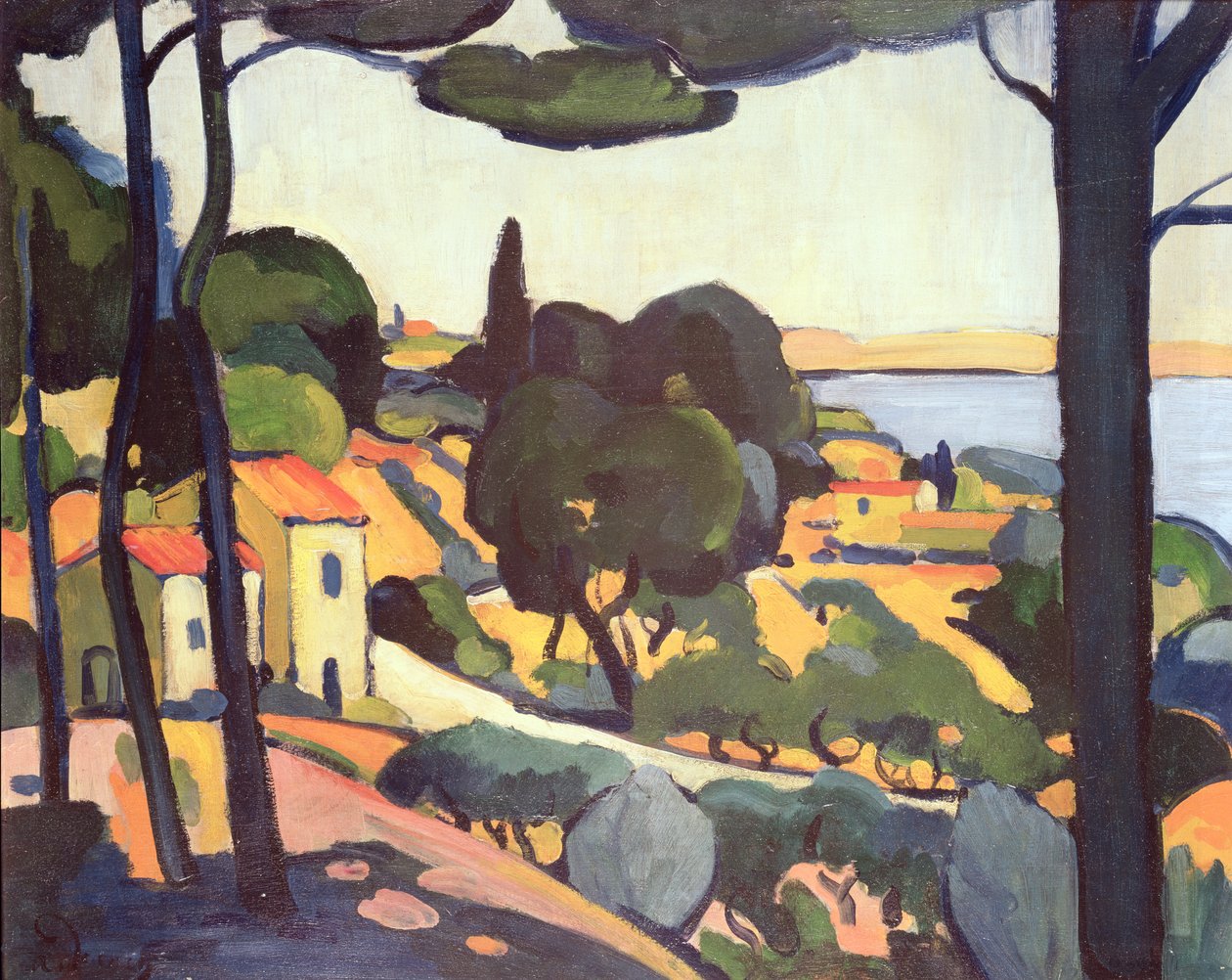 In der Nähe von Cassis von Andre Derain