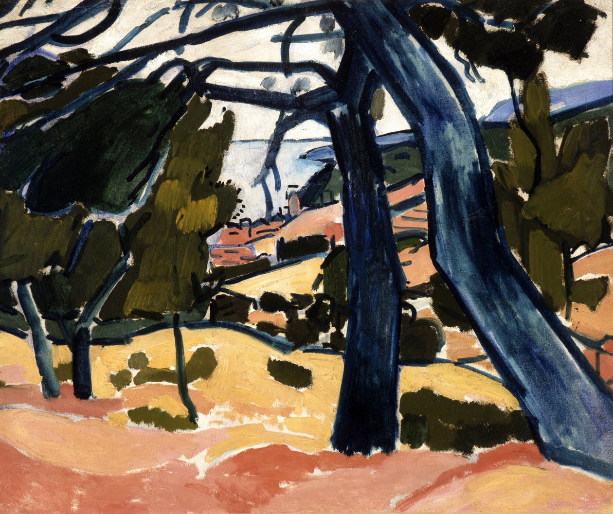 Pinede a Cassis von Andre Derain