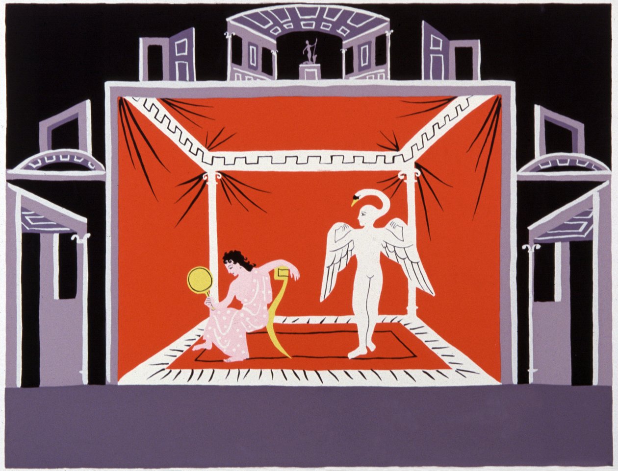 Leda und der Schwan von Andre Derain