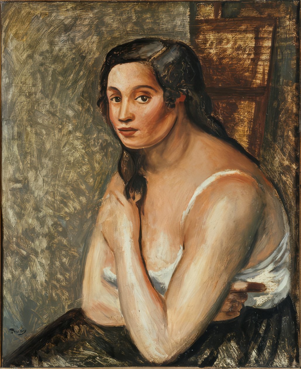 Sitzende Frau im Hemd von Andre Derain