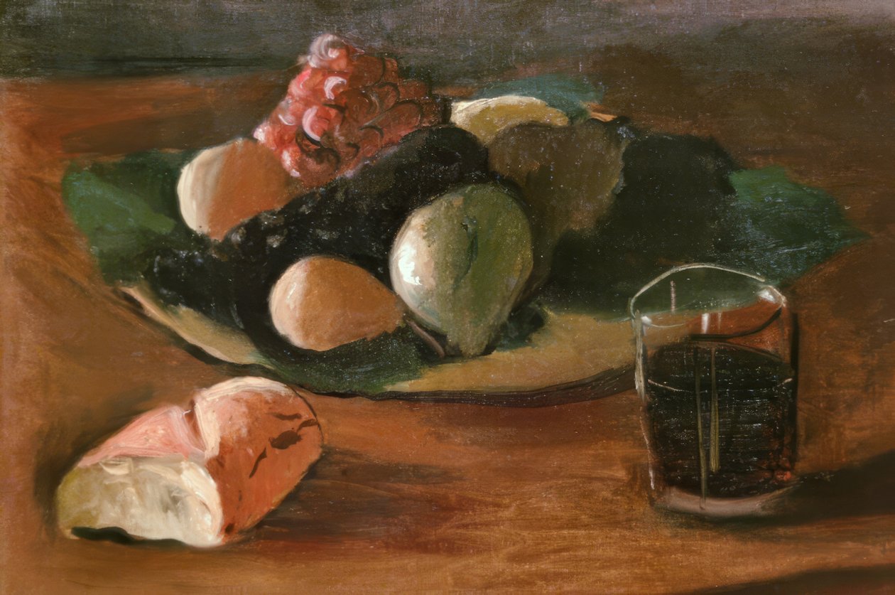 Stillleben mit einem Glas Wein von Andre Derain