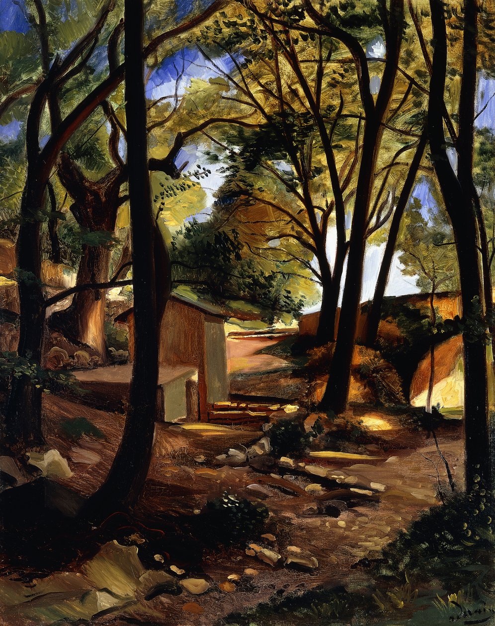 Der Brunnen von Olieres von Andre Derain