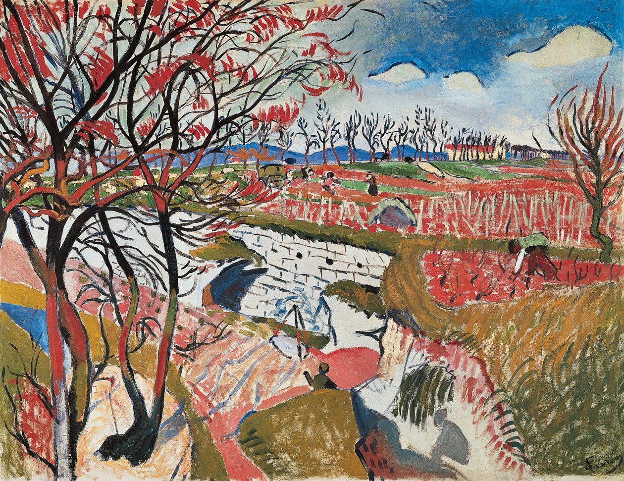 Weinberge im Frühling von Andre Derain