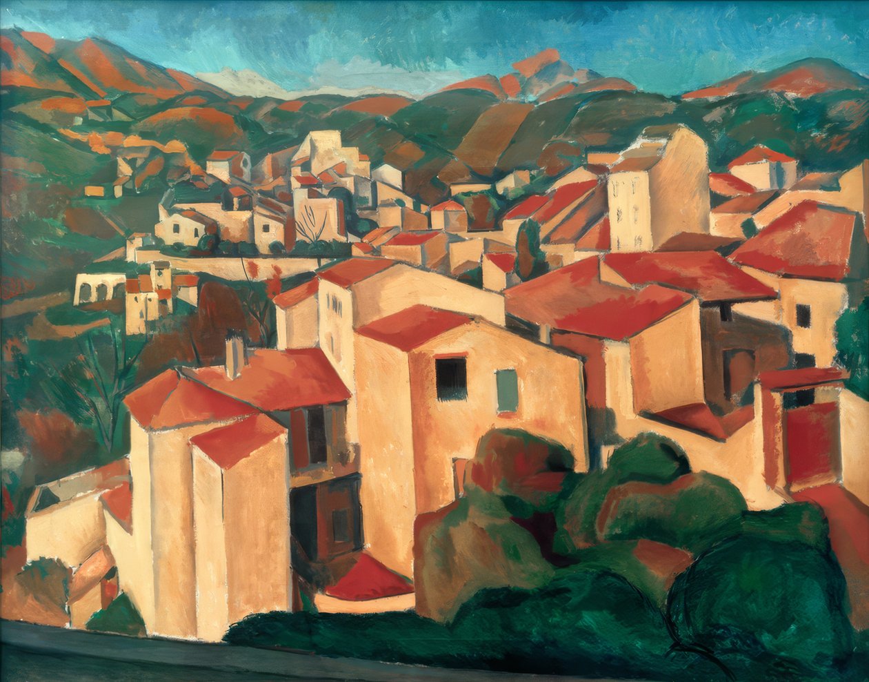 Ansicht von Cagnes von Andre Derain