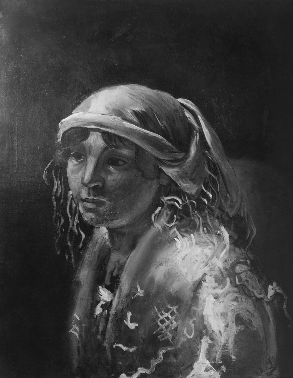 Frau mit Turban von Andre Derain