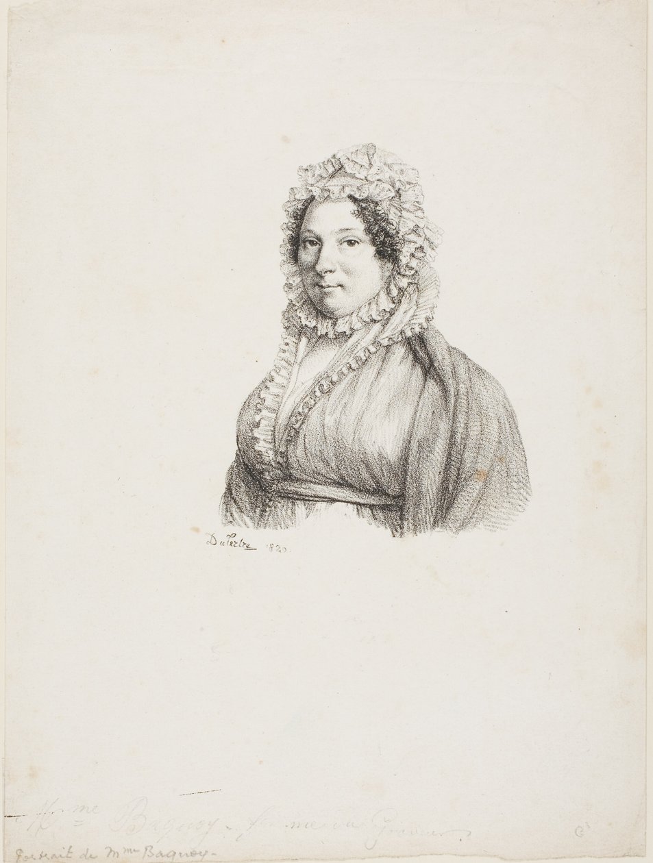 Porträt von Madame Baquoy von Andre Dutertre