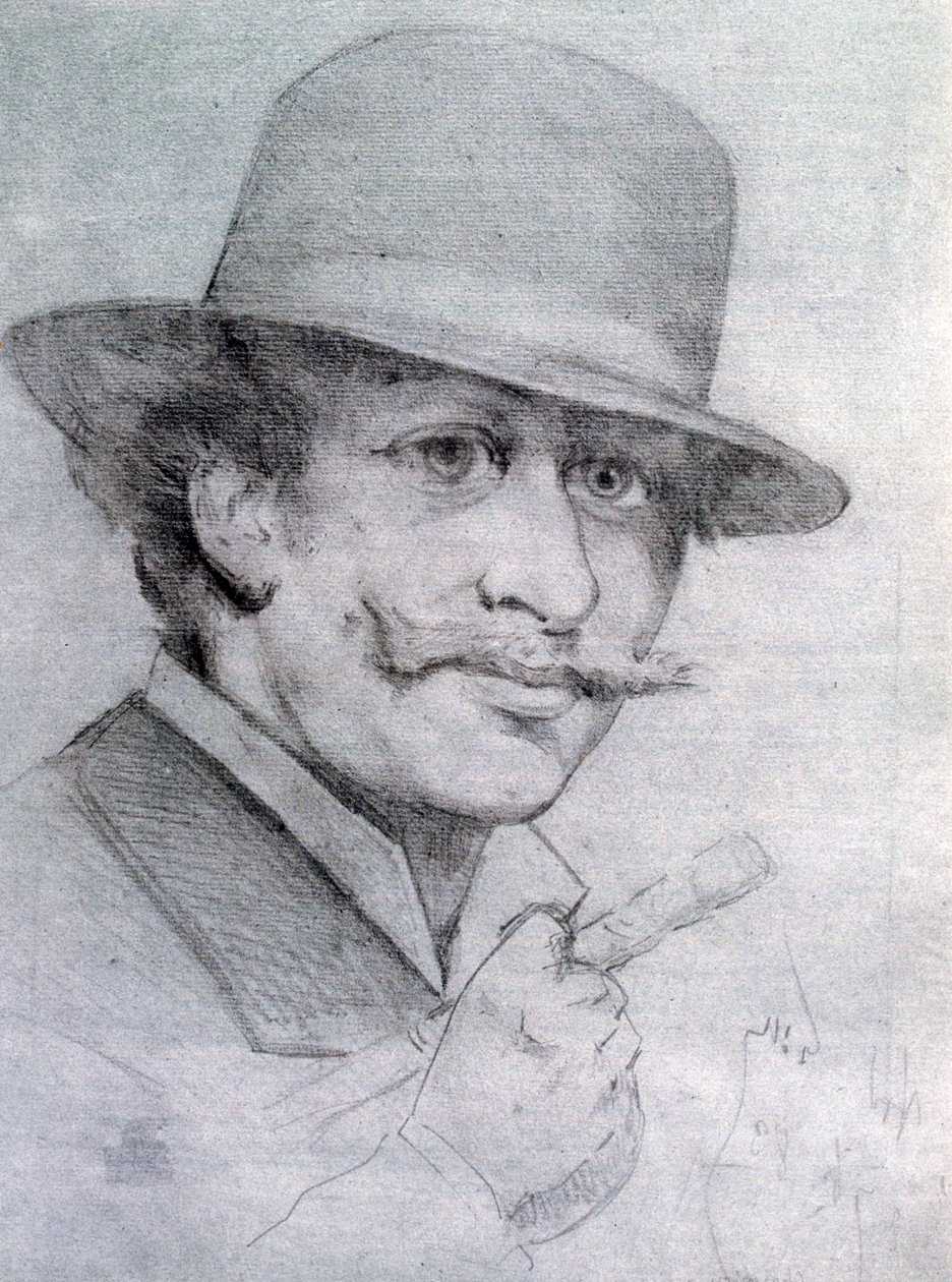 Selbstporträt von André Gill, 1883, 1927 von Andre Gill
