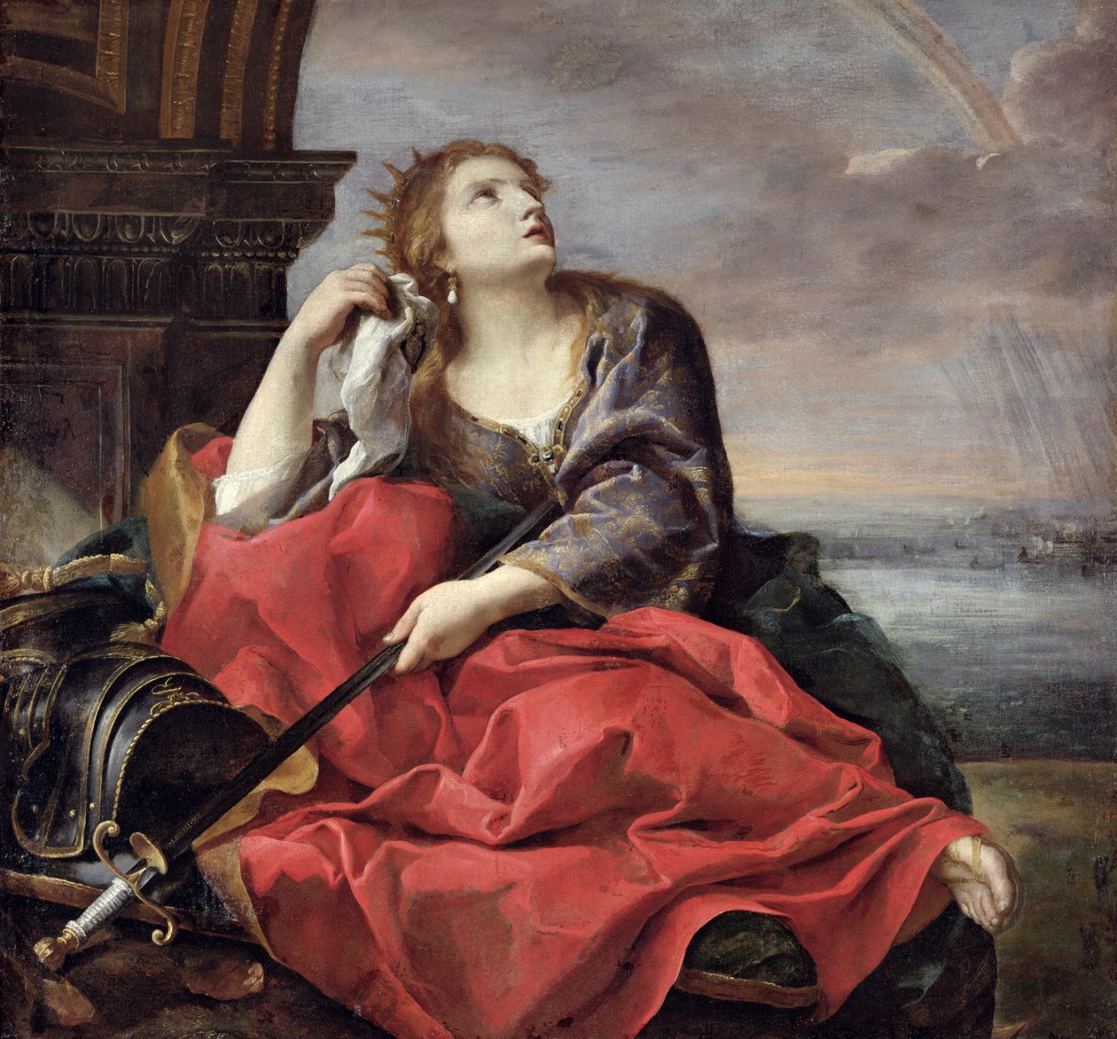 Der Tod der Dido von Andrea Sacchi