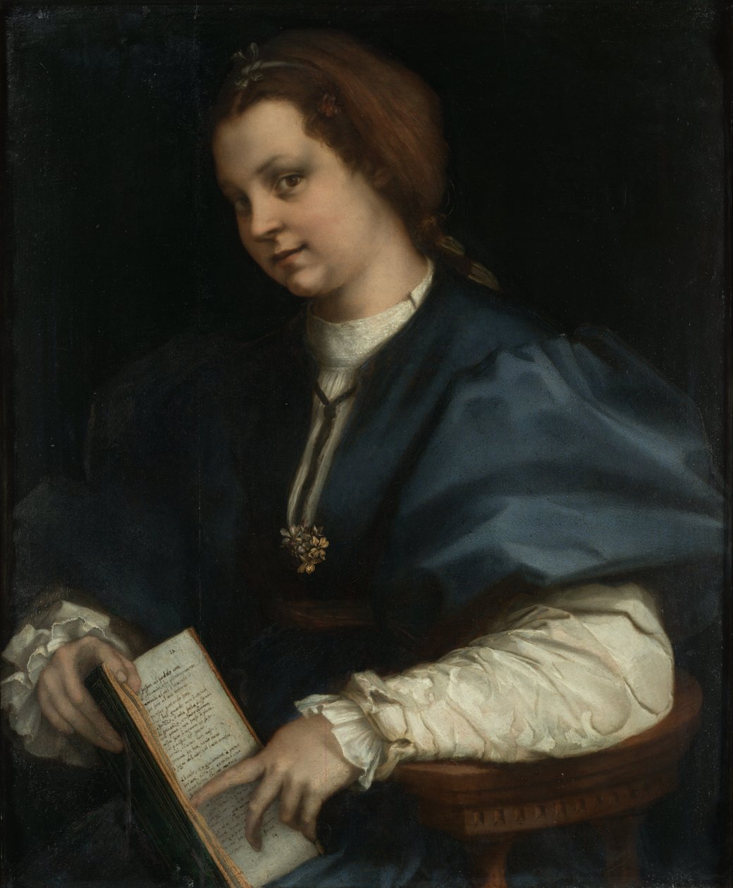 Dama col von Andrea del Sarto