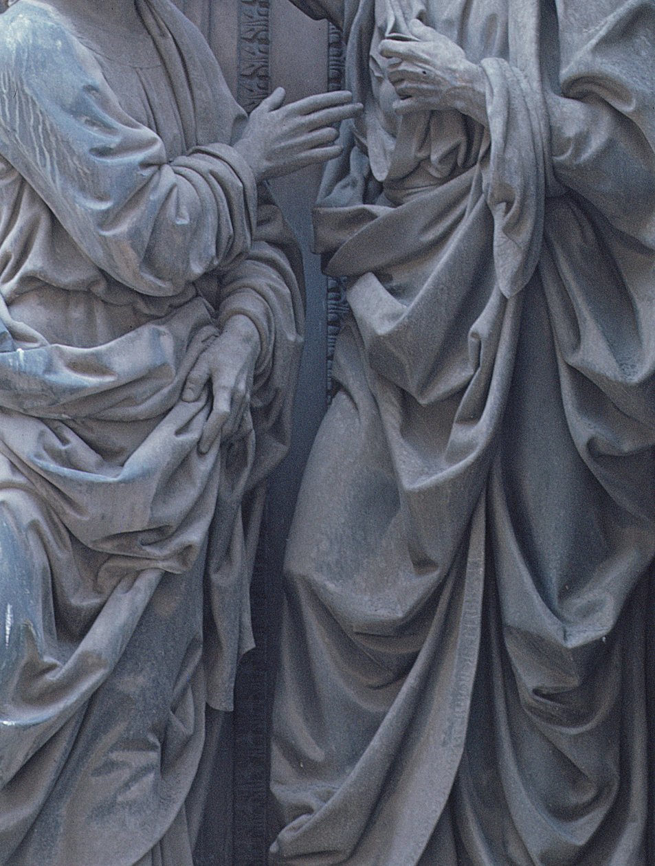 Der ungläubige Thomas (Detail) von Andrea del Verrocchio