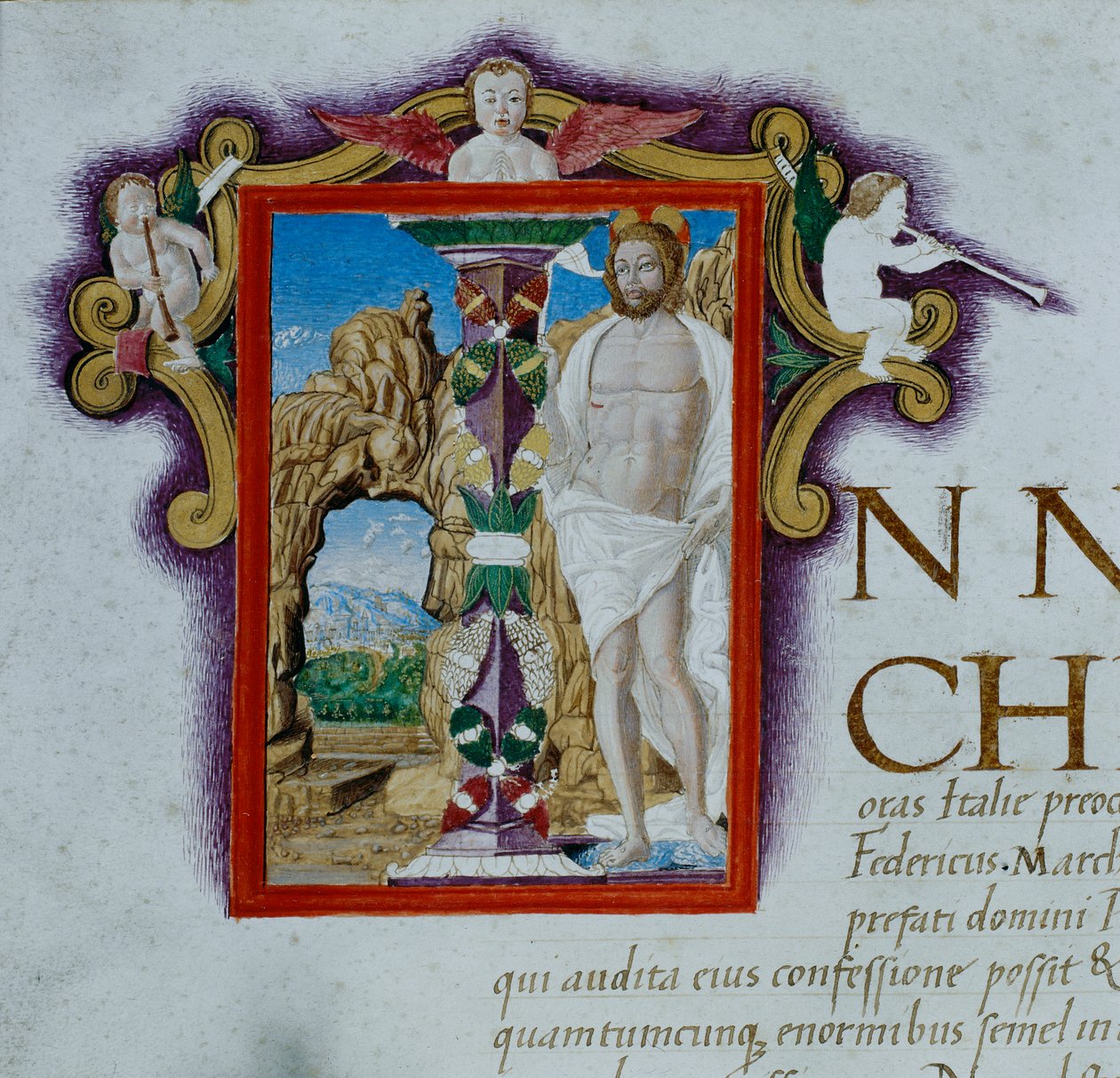 Auferstehung von Andrea (school of) Mantegna