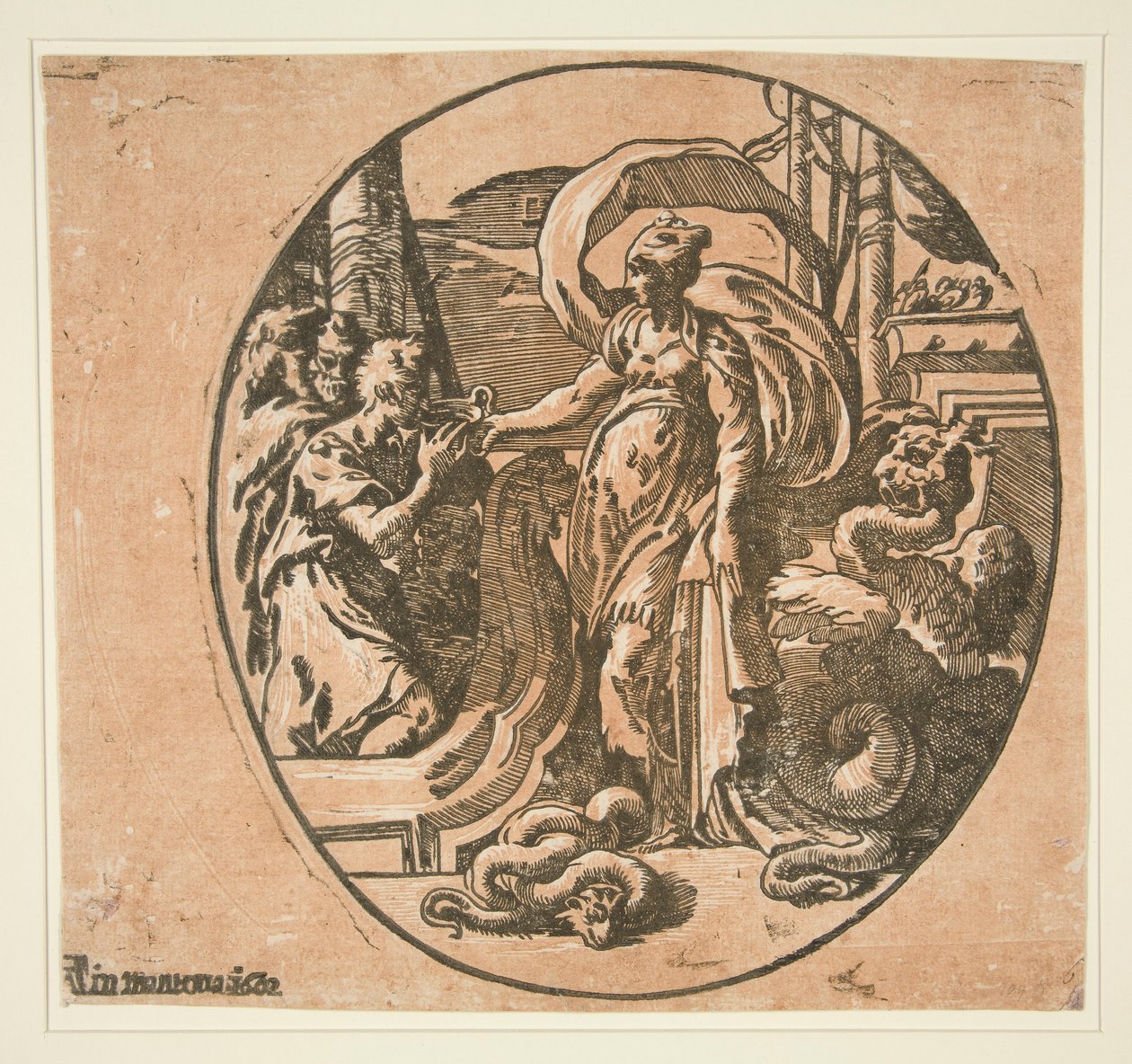 Circe gibt zu trinken von Andrea Andreani