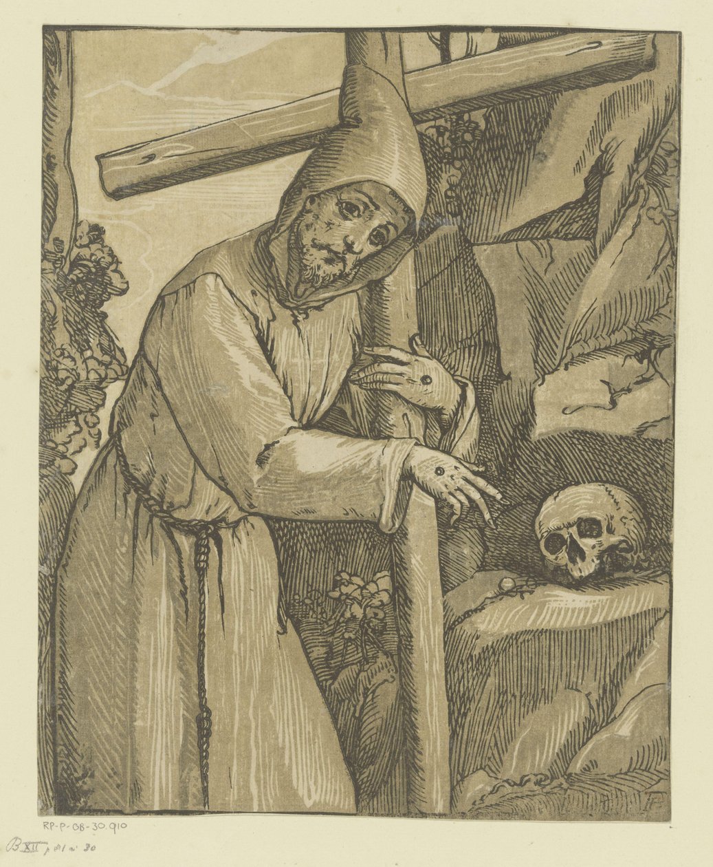 Heiliger Franziskus von Assisi von Andrea Andreani
