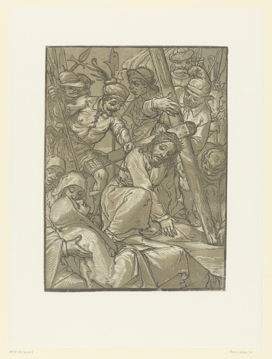Kreuztragung von Andrea Andreani