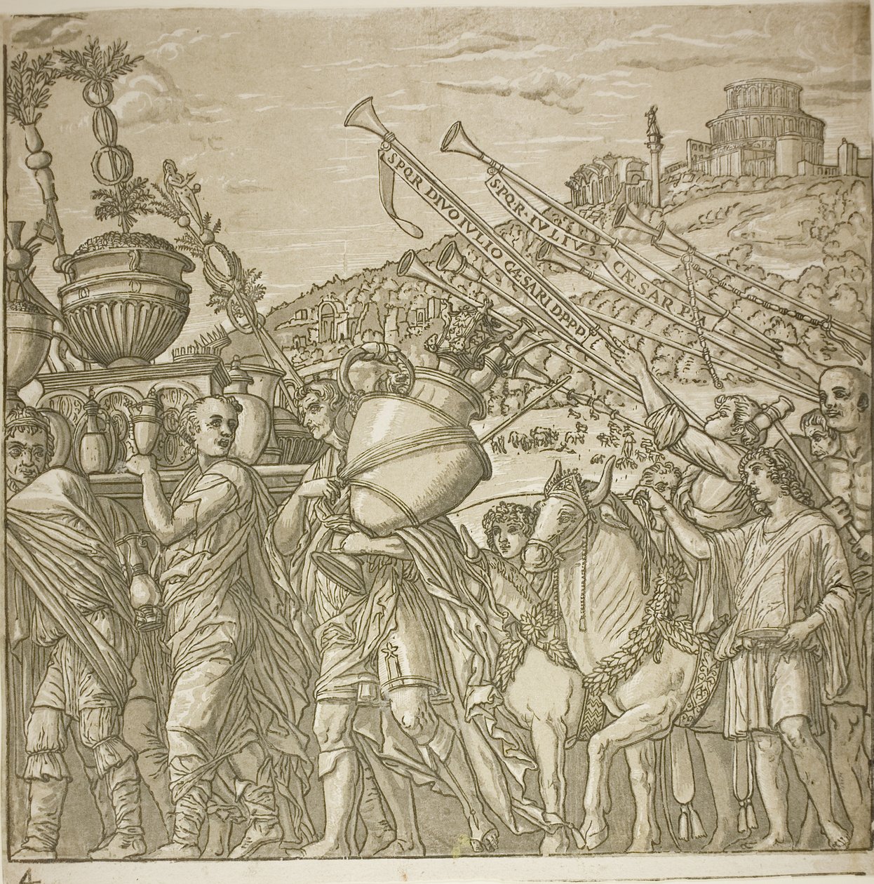 Triumph des Cäsar von Andrea Andreani