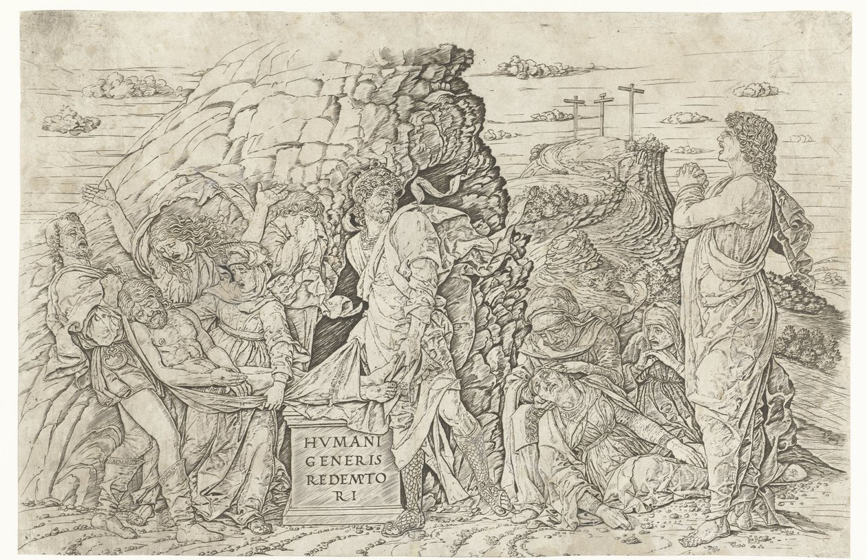 Grablegung Christi von Andrea Mantegna