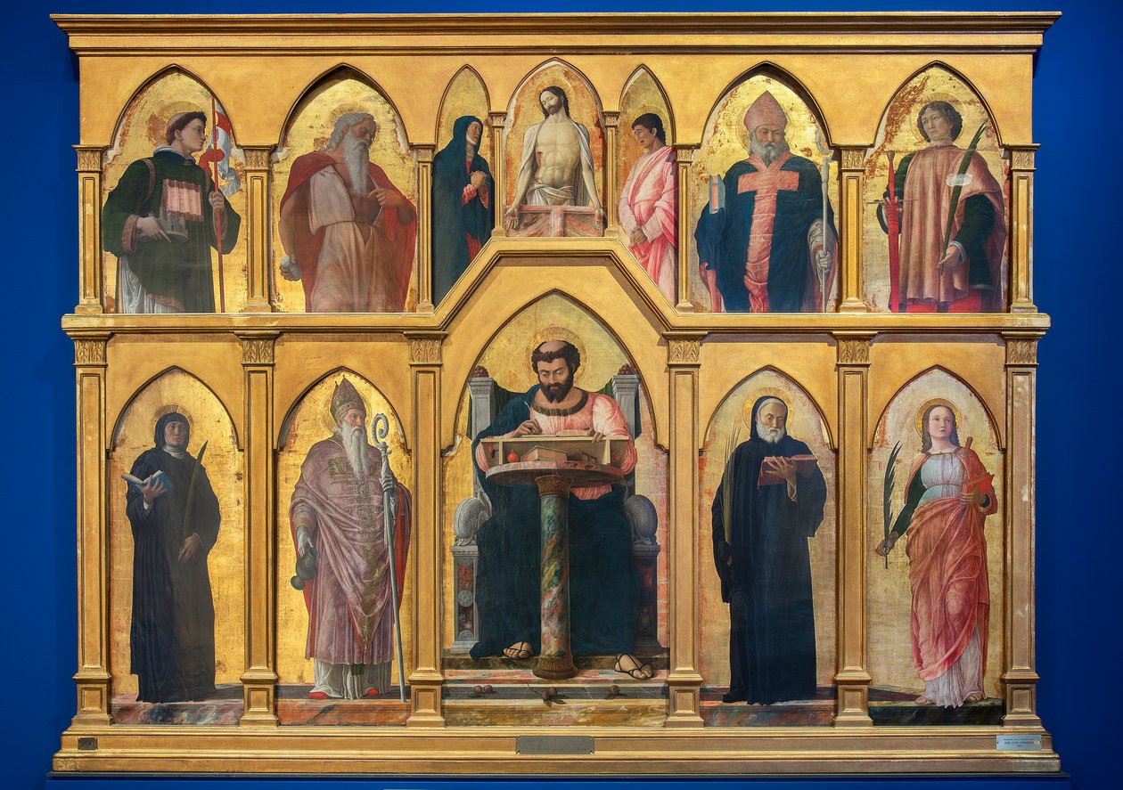 Polyptychon des Heiligen Lukas von Andrea Mantegna