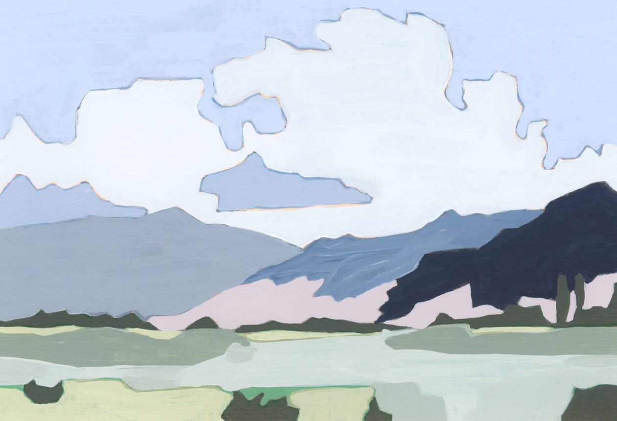 Träumerischer Himmel, 2023 von Andrea Mejia
