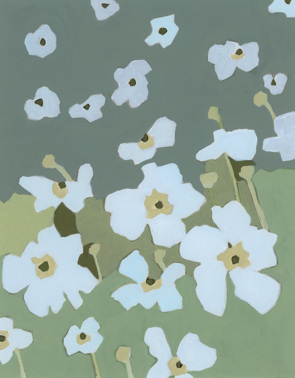 Blumensymphonie, 2023 von Andrea Mejia
