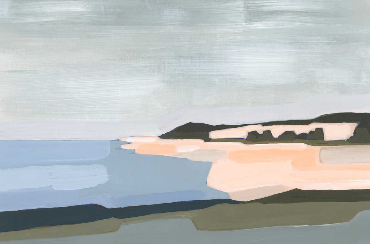 Pfirsichstrand, 2023 von Andrea Mejia