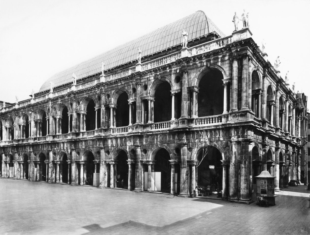 Fassade der Basilica Palladiana, erbaut 1549-1614 von Andrea Palladio