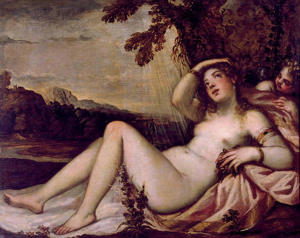 Danae von Andrea Schiavone