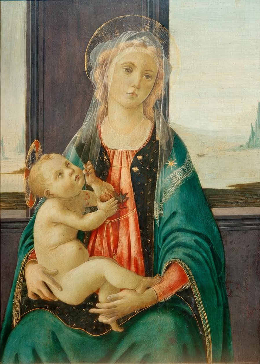 Madonna mit Kind von Andrea del Verrocchio