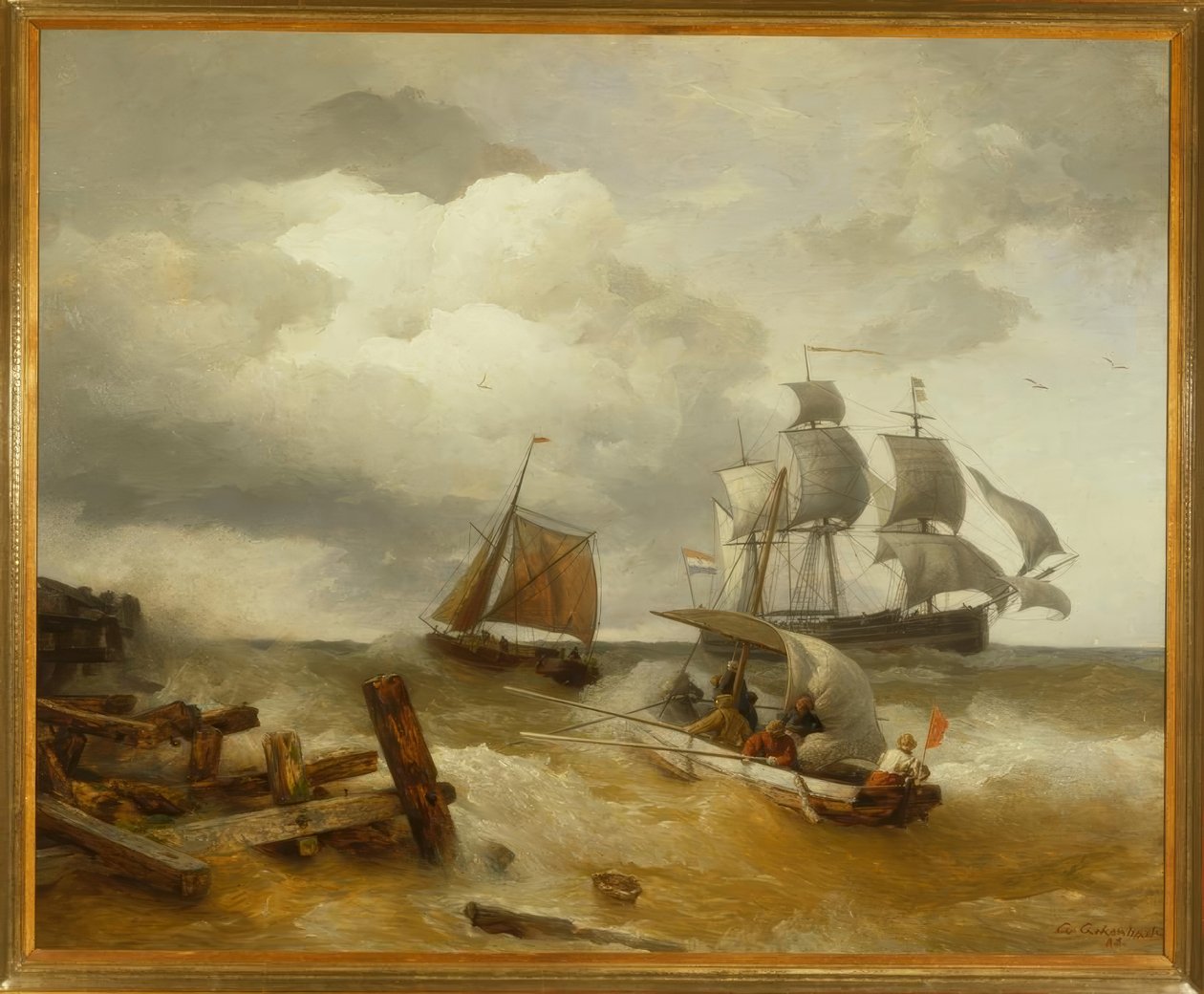 Marine von Andreas Achenbach