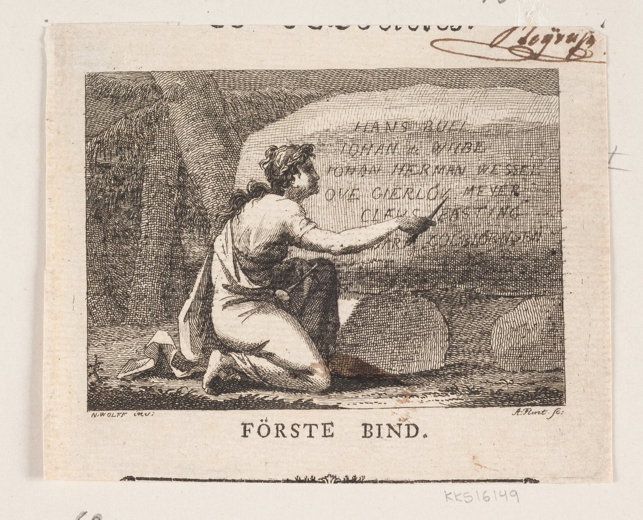 Der weibliche Genius der Ehre von Andreas Flint