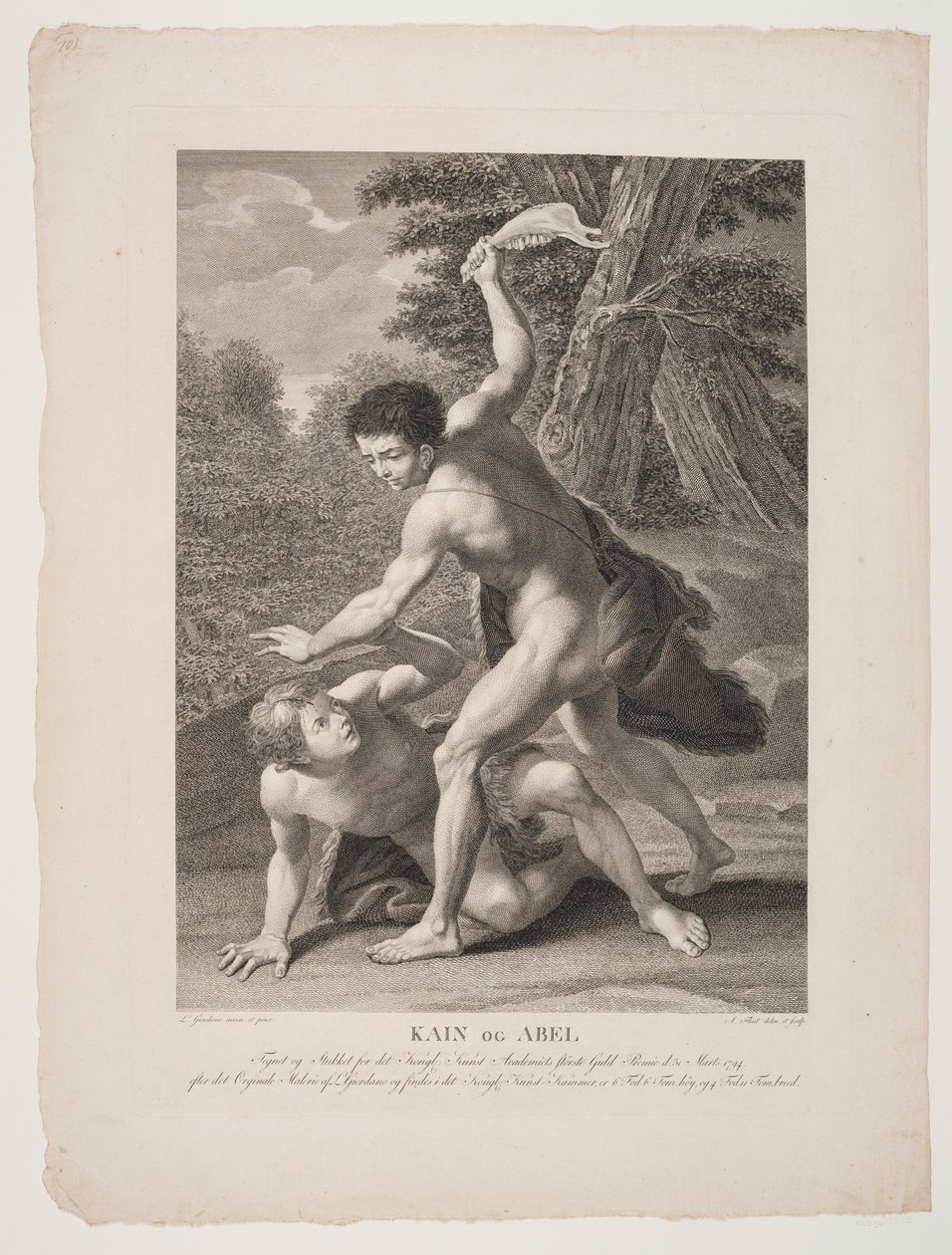 Kain tötet Abel von Andreas Flint