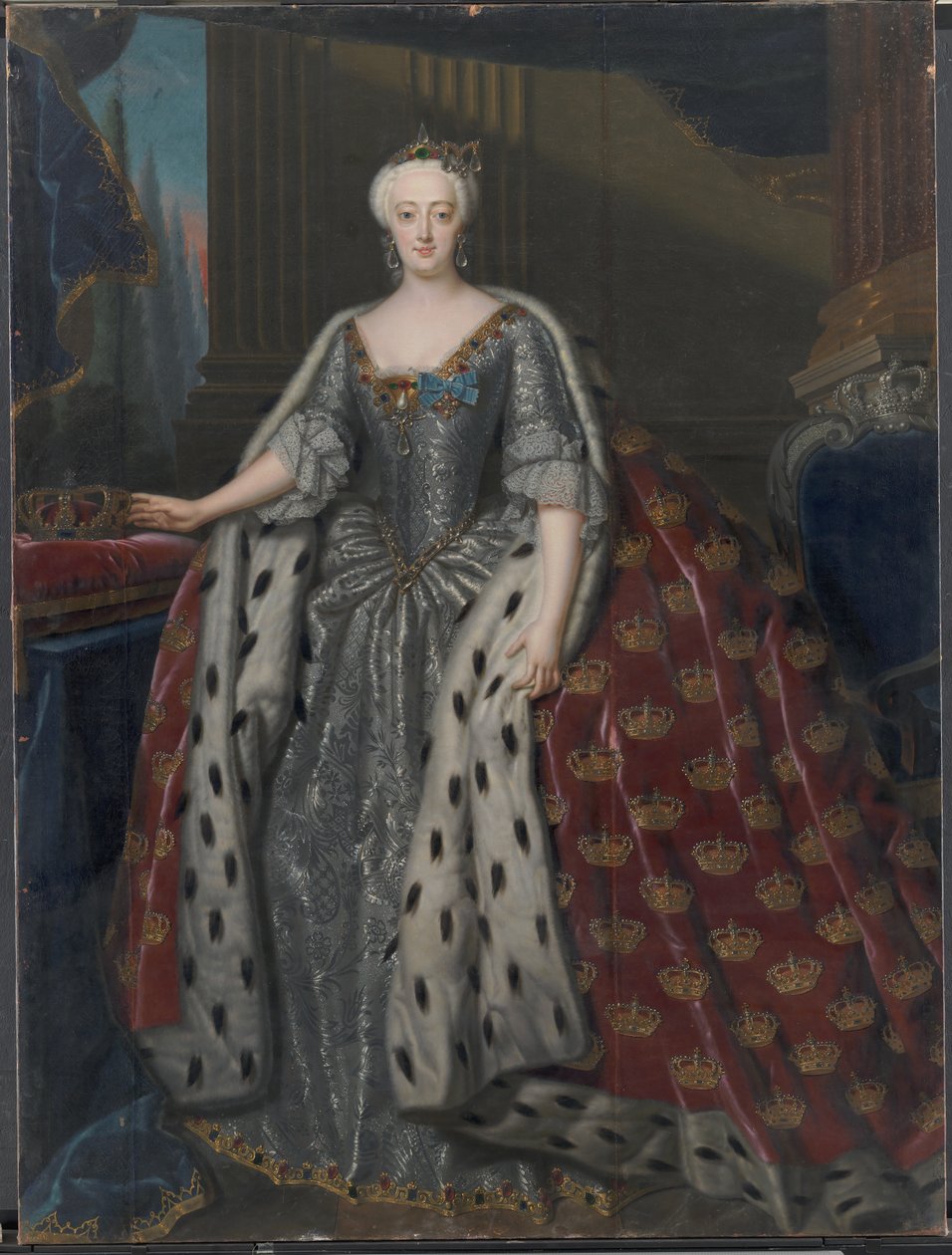 Sophie Magdalene, Königin von Christian VI. von Andreas Møller