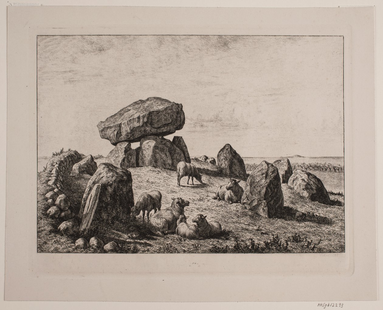 Langdysse bei Nyrup von Andreas Peter Madsen