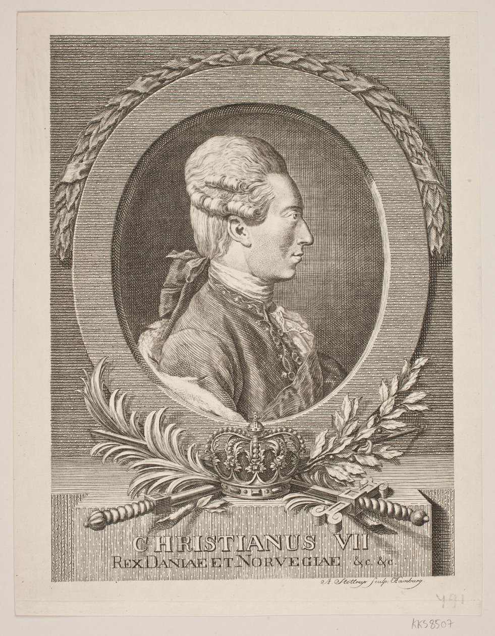 Christian VII von Andreas Støttrup
