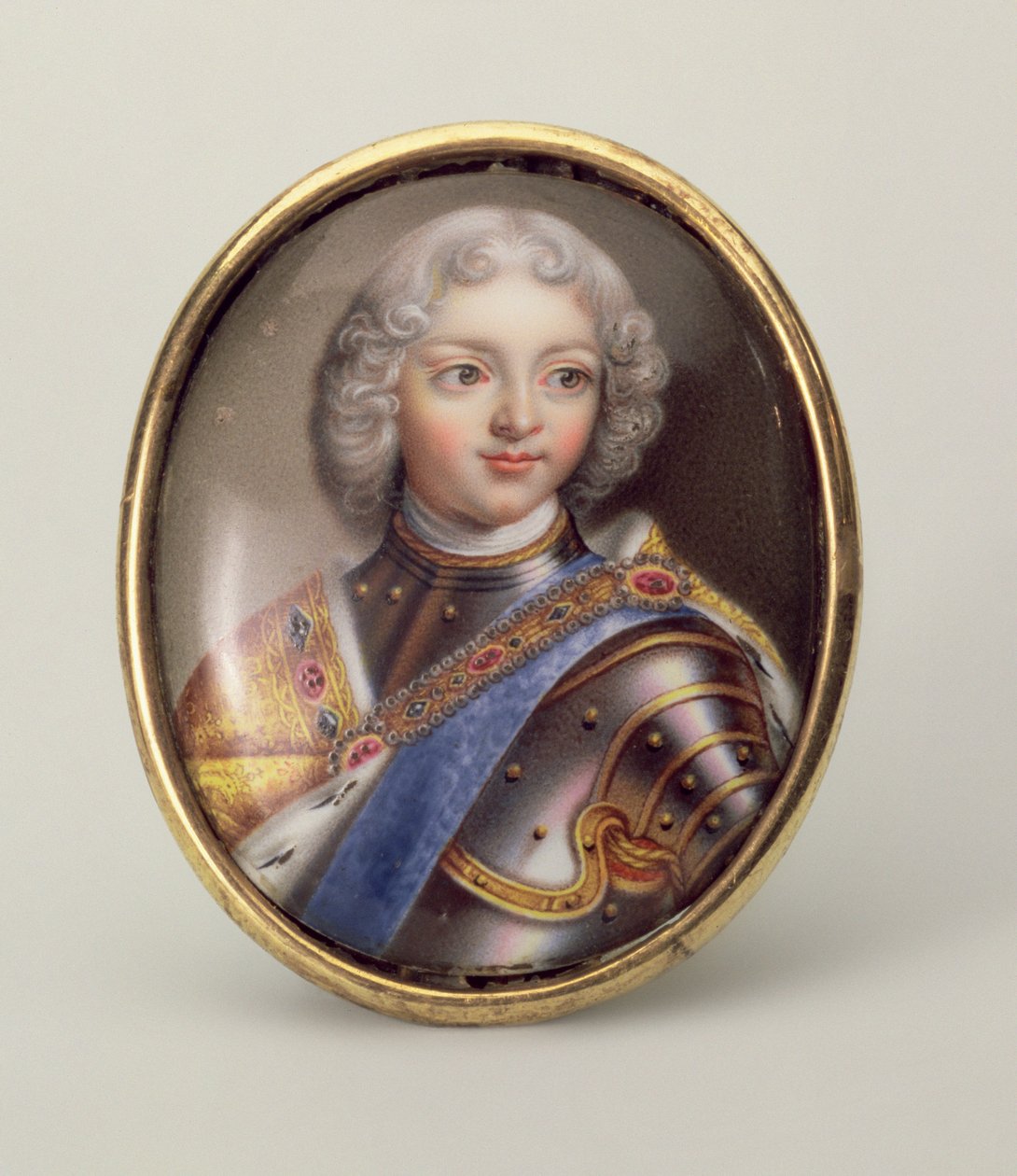 Porträt von Peter II (ca. 1727) von Andrei Grigorievich Ovsov
