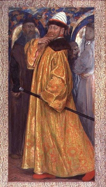 Den Zarenpelz erhalten von Andrei Petrovich Ryabushkin