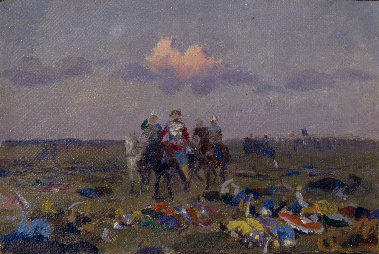 Auf dem Schnepfenfeld von Andrei Petrovich Ryabushkin