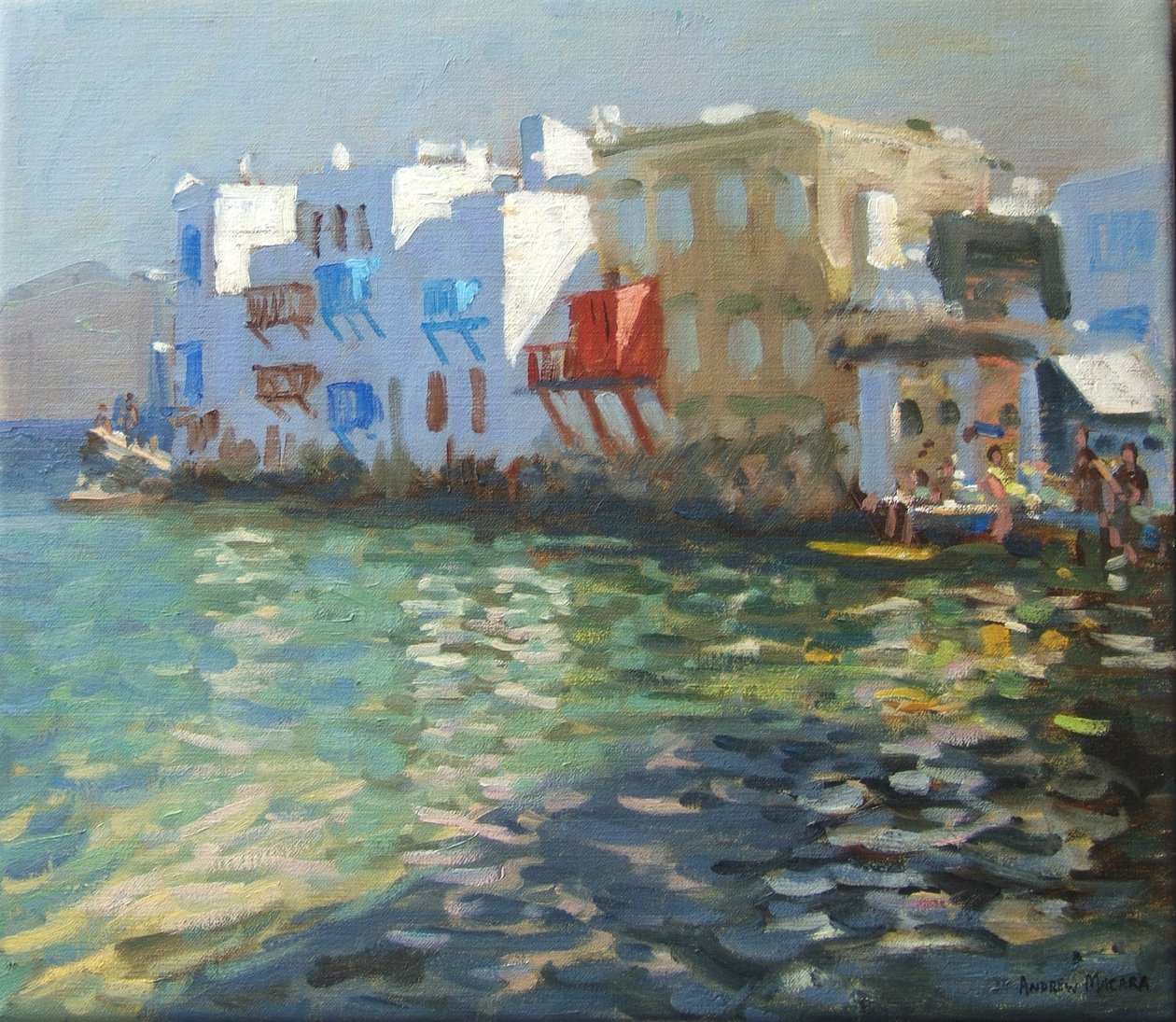 Klein-Venedig, Mykonos von Andrew Macara