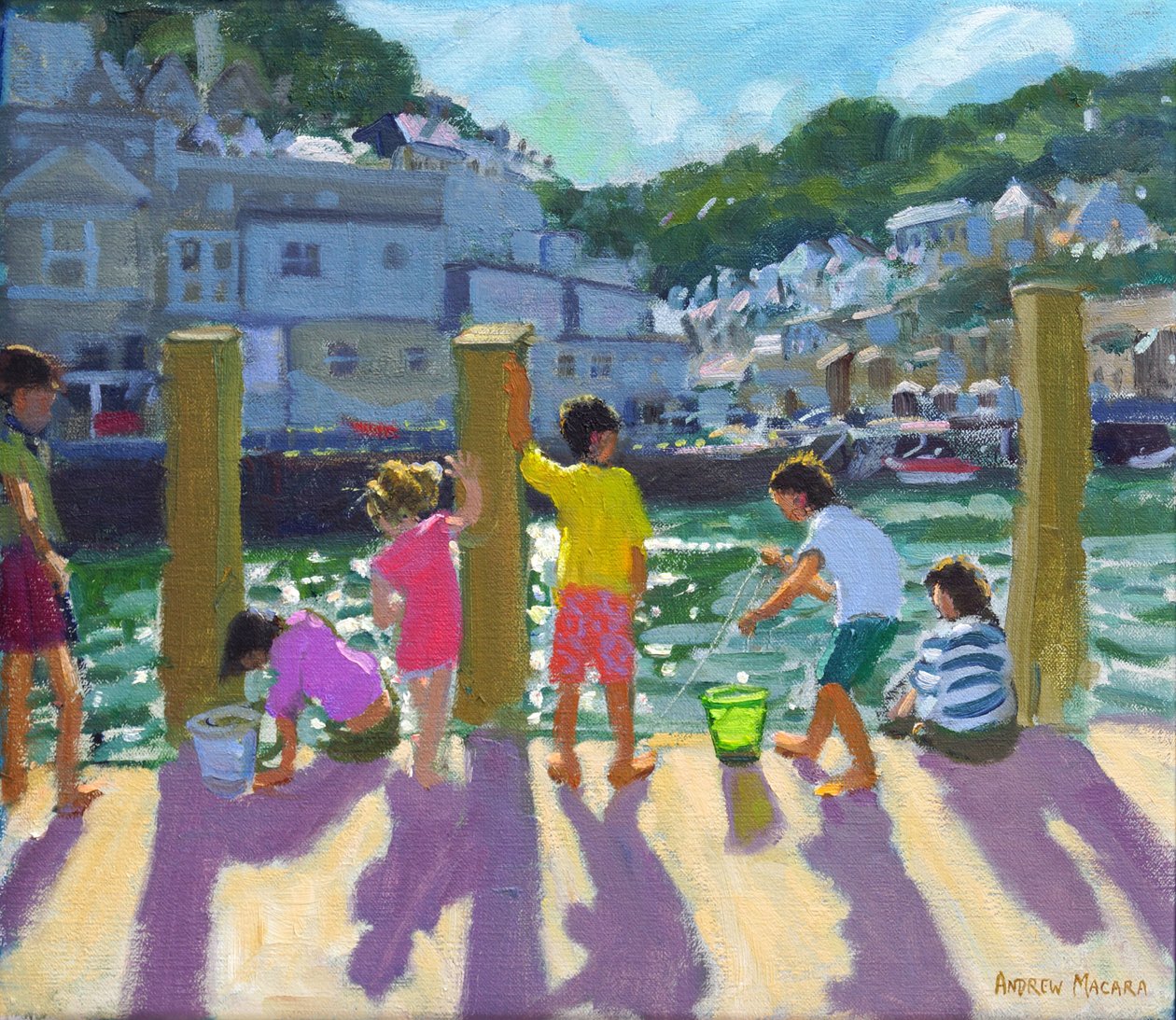 Kai-Fischen, Looe, 2015 von Andrew Macara