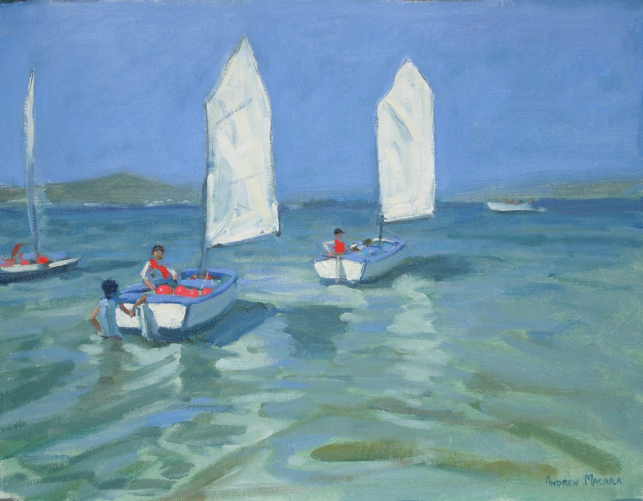 Segelschule, 2009 von Andrew Macara