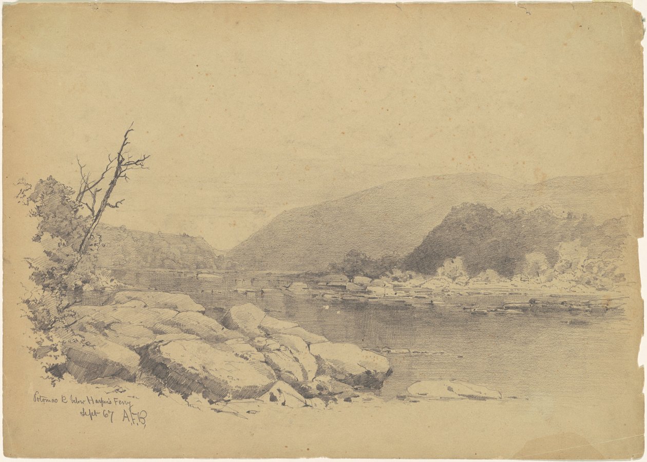 Potomac River unterhalb von Harper