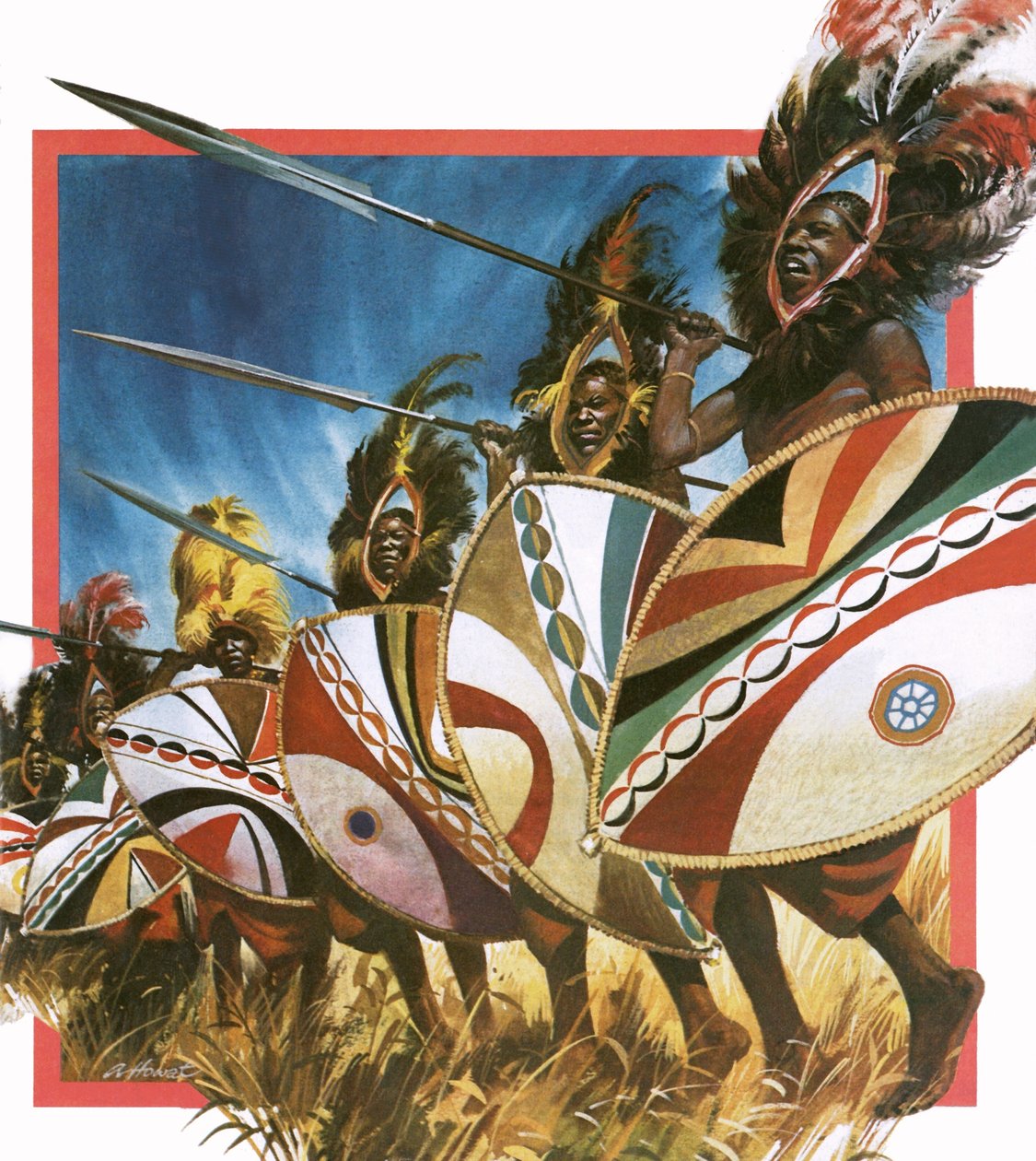 Masai-Krieger von Andrew Howat