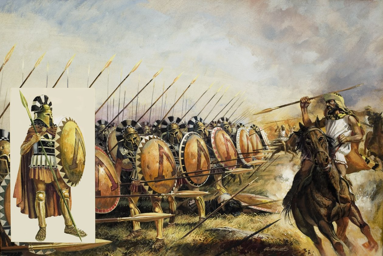 Spartanische Armee von Andrew Howat