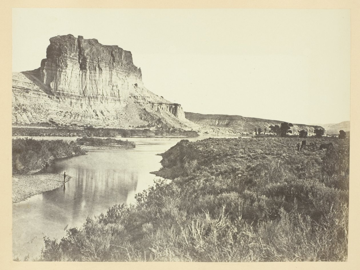 Castle Rock, Green River Valley von Andrew Joseph Russell