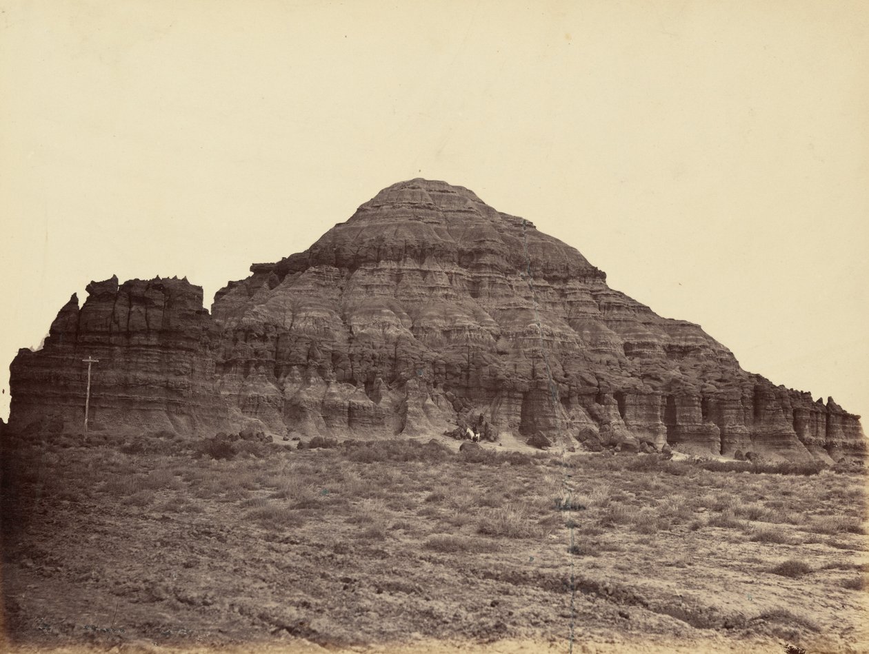 Tafel 26. Church Buttes von Andrew Joseph Russell