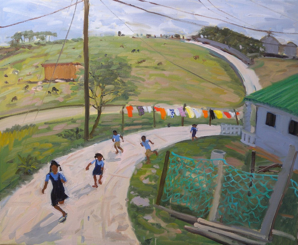 Schulkinder, 2011 von Andrew Macara